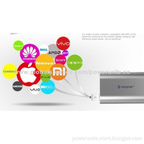 Portable Mobile Phone Chargers with 10,400mAh Capacity, M322